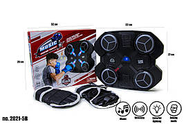 Настінна боксерська мішень-тренажер для боксу. З рукавичками. Музична