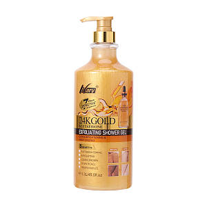 Гель для душу Nary з вмістом 24-каратного золота, 1300мл