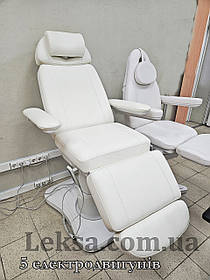 Кушетка електрична косметологічна L-157A White (5 електродвигунів)