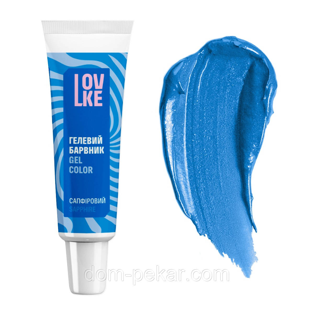 Барвник гелевий LOVKE Сапфіровий 16 г