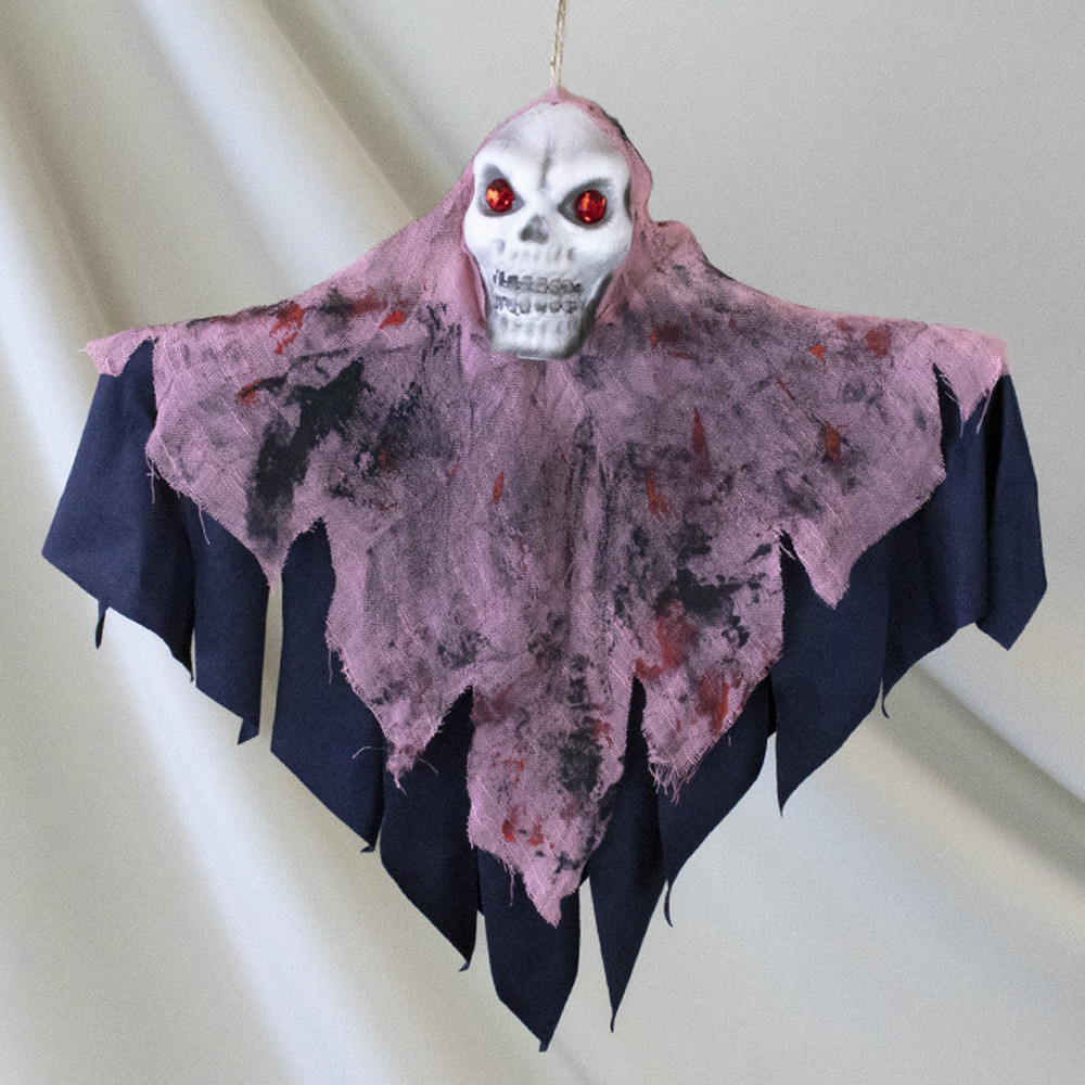 Декор для хеллоуїну Похмурий Жнець (65 см) темно-синій з рожевим 13289, фото 1