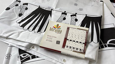 Шторка для ванної кімнати Miranda Dressy 180*200 cм, фото 3