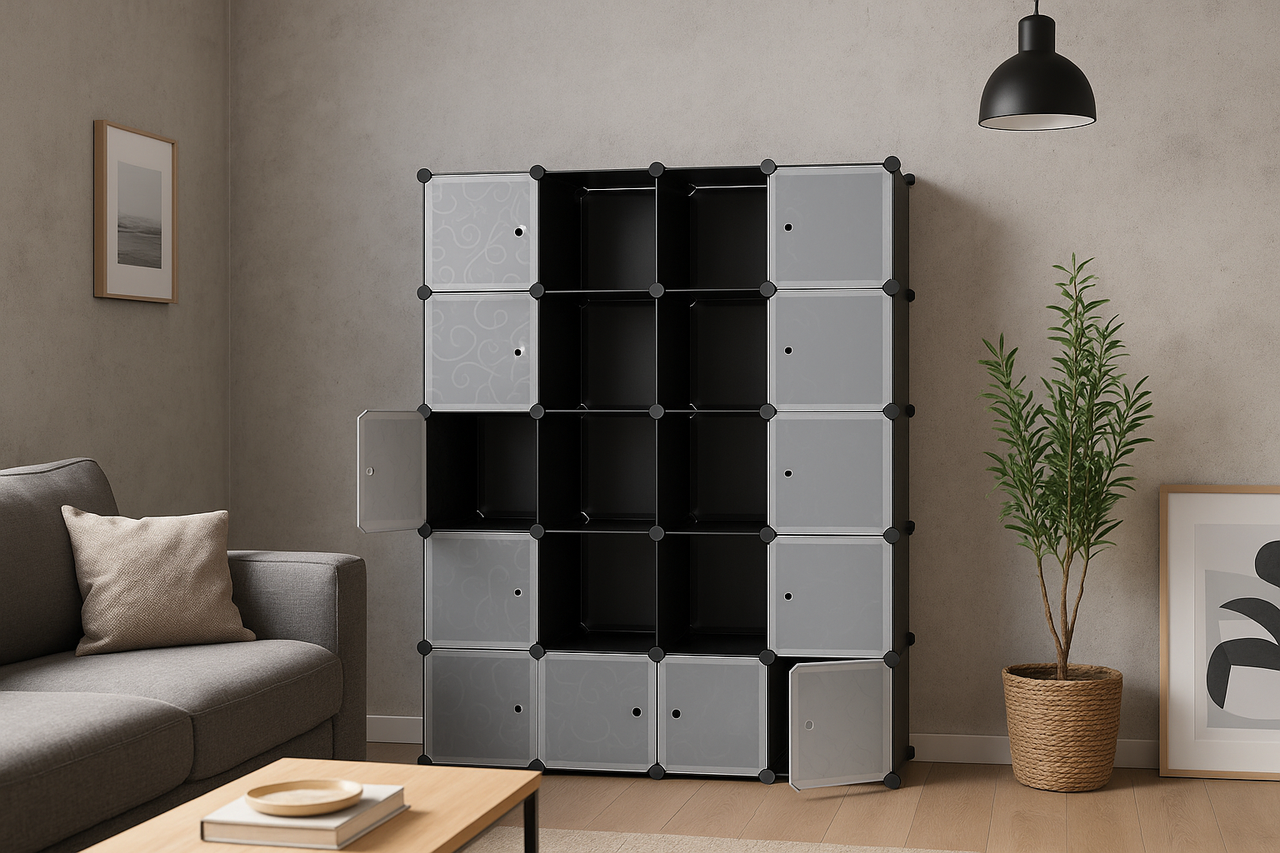 Модульна шафа Leobert Modern New з полицями для одягу -UKMarket-, фото 1