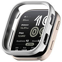 Захисний бампер для смарт годинника Amazfit Bip 6 сріблястий