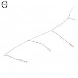 Гірлянда Роса мішура  Крапля 50 метрів 1400 LED світлодіодна гірлянда в котушці мідний провід 8 функцій мікс+ пульт, фото 7