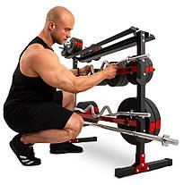 Стійка під диски, грифи та гантелі Hop-Sport HS-1007A, фото 4