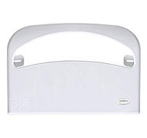 Диспенсер Rulopak для паперових покриттів на унітаз, пластиковий, білий, 40,5*28*3см.