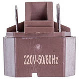 IC 4 Реле пускозахисне (22Ohm 4 клеми) для холодильника, фото 3