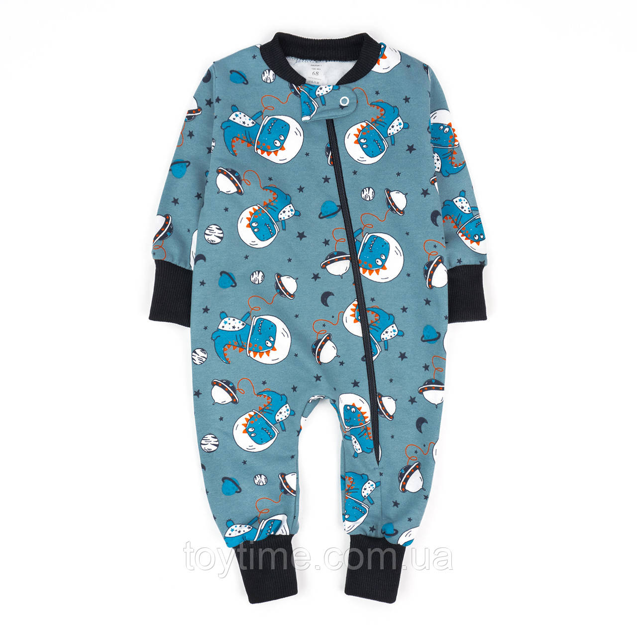 Чоловічок для хлопчика на блискавці з динозаврами Dino Space, фото 1