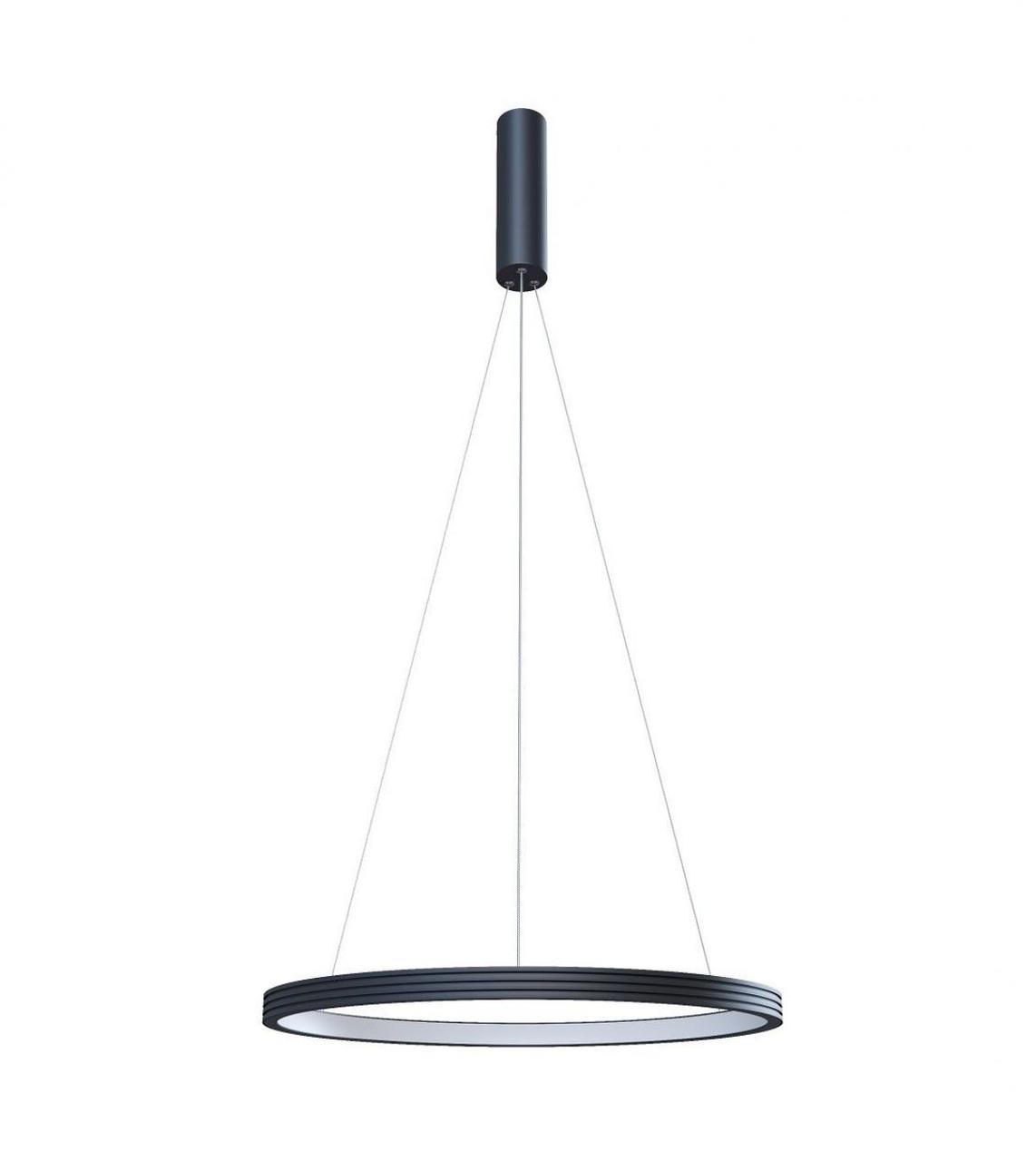 Світильник підвісний KLOODI KD-RG ONE 700 42W 3К BK, фото 1