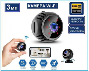 Бездротова мінікамера Wi-Fi P7-W8