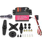 Сервопривід Dsservo DS3218 Pro, сталеві шестерні, 180 градусів, 20 кг