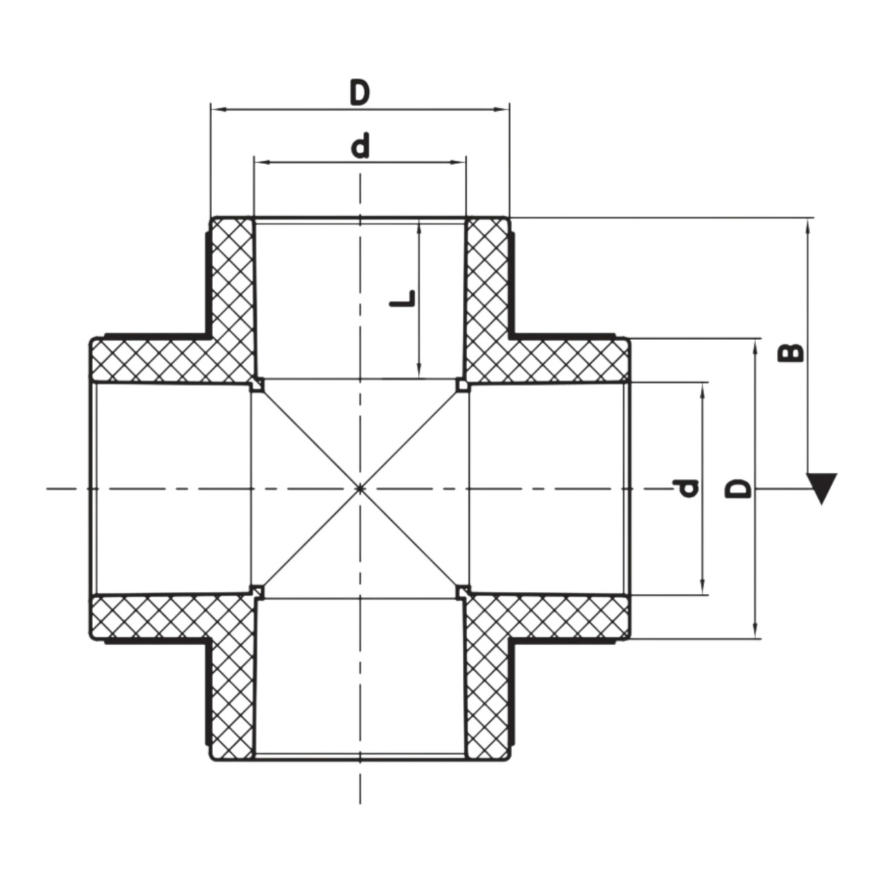 Хрестовина KR