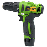 Шурупокрут акумуляторний Procraft РА-12Li NEW (2АКБ), фото 2