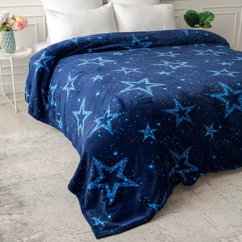 Плед фліс Сузір’я мрій 150x200 см Love You, фото 1