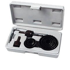 Набір фрез для дерева 19-64 мм 11 шт , MASTERTOOL 12-2570