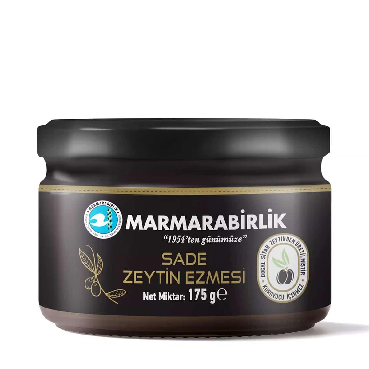 Паштет з чорних оливок Marmarabirlik 175г