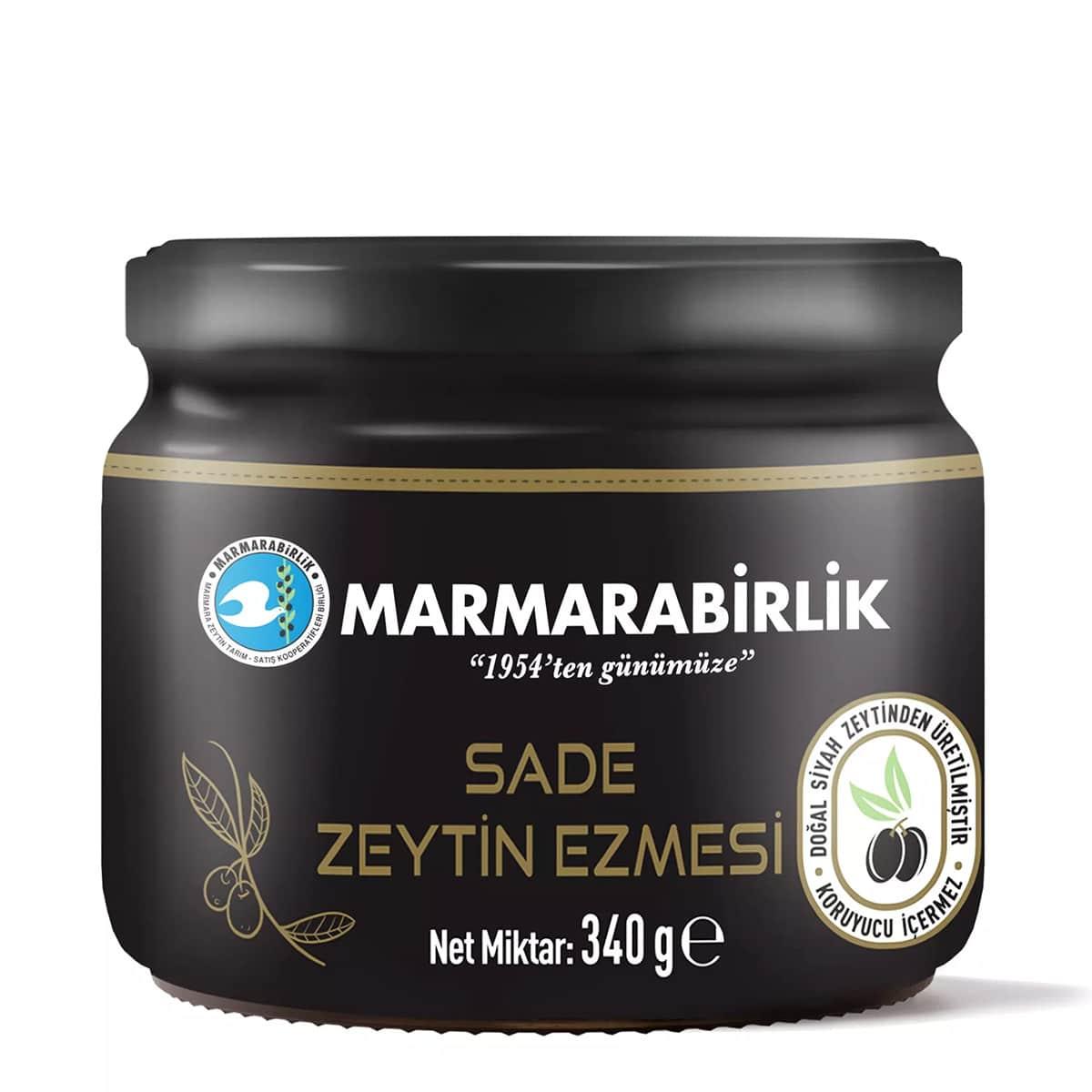 Паштет з чорних оливок Marmarabirlik 340г