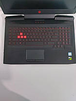 Б/в Ігровий ноутбук Б-клас HP Omen 17-265NGW 17.3" 1920x1080| i7-7700HQ| 16GB RAM| 1000GB SSD| GTX 1050 Ti 4GB, фото 3