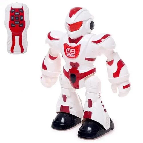 Радіокерований дитячий робот 606-3 інтерактивна іграшка з музичними та танцювальними можливостями Червоний, фото 1
