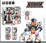 Радіокерований дитячий робот 606-38 пропускає пару світних присосків із музичними та танцювальними можливостями, фото 2