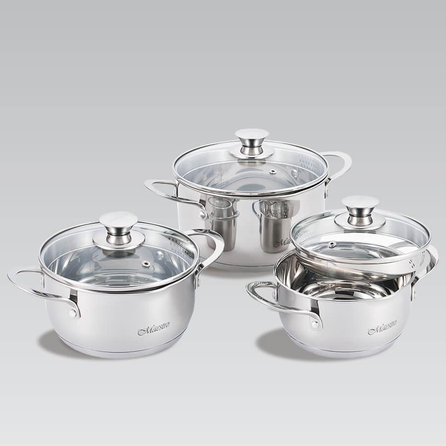 Набор посуды Maestro MR-3510-6L, фото 1