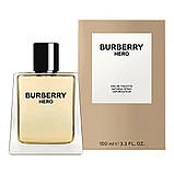 Чоловіча туалетна вода тестер Burberry Hero Парфуми чоловічі 200 мл, фото 2