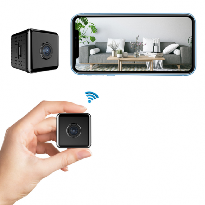 Бездротова мінікамера з функцією нічного бачення через Wi-Fi X6D