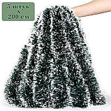 Альтернативна новорічна настінна ялинка-конструктор з підсвіткою MiracleTree Cool White, фото 4