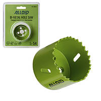 Alloid. Свердло корончасте біметалеве 54 мм