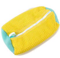 Сумка-мішок для прання білизни та взуття No Brand BauTech 39x19 см Жовтий (2104618713)