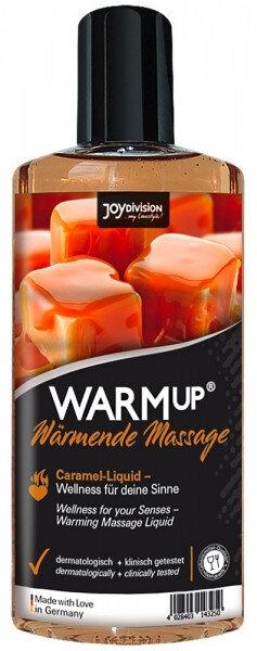 Олія для масажу зігрівальна та їстівна WARMup Caramel 150ml, фото 1