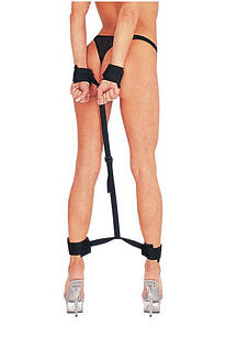 Фіксатори зап'ястя-щиколотки HANDCUFFS AND ANKLE CUFFS, чорні, O/S