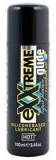 Лубрикант HOT eXXtreme Glide на силіконовій основі, знеболювальний, 100 мл