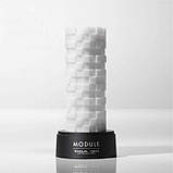 Мастурбатор Tenga-3D Module білий, 24 х 7 см, фото 3