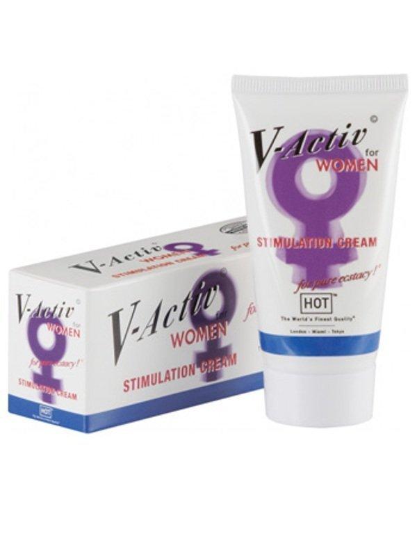 Крем HOT V-Activ Stimulation Cream для жінок, 50 мл, фото 1