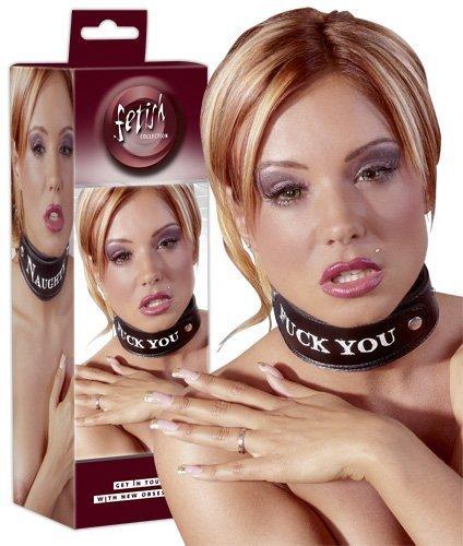 Нашийник Fuck you, Naughty Fetish, фото 1