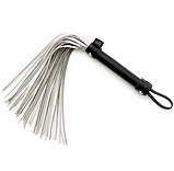 Флоггер Fifty Shades of Grey чорно-сірий, 38 см, фото 2