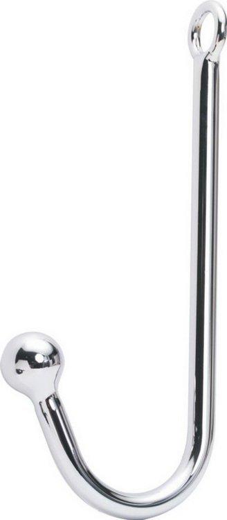 Анальний гак з однією кулькою Sinner Gear Unbendable сріблястий, фото 1