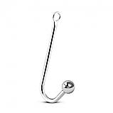 Анальний гак з однією кулькою Sinner Gear Unbendable сріблястий, фото 3