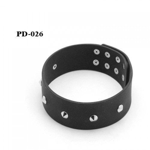 Нашийник силіконовий із короткими шипами, фото 1