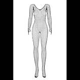 Комбінезон сітка на все тіло, чорний, розмір S/M, фото 4