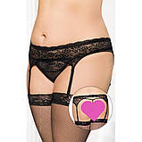 Пояс для панчіх мереживний SoftLine, фото 2