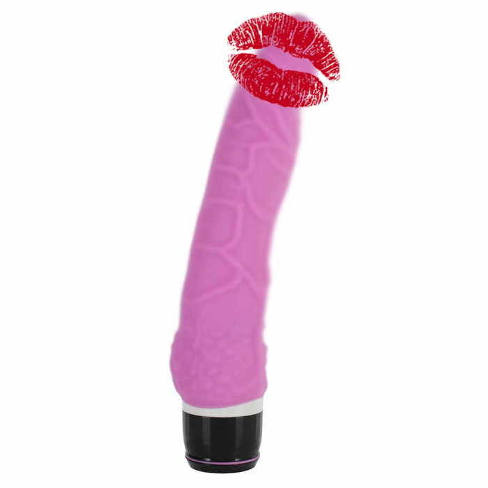 Вібратор реалістичний Dream Toys Vibes of Love рожевий, 21 х 4.5 см, фото 1