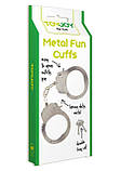 Наручники металеві Metal Fun Guffs срібні, фото 2