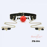 Капелюх із затискачами для сосків, фото 2