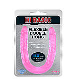 Фалоїмітатор подвійний (двоголовий), гнучкий, фото 5