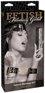 Бондажний набір Pipedream Fetish Fantasy, чорний, 3 предмети