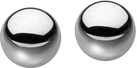Вагінальні кульки Sex Mischief Steel Balls, срібні, 2.5 см