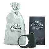 Ерекційне віброкольцо Fifty Shades of Grey синє, 3,8 см, фото 6